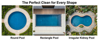 Y10 Cordless Robotic Pool Cleaner, Automatic Pool Vacuum - 120 Mins Runtime, Powerful Suction, Self-Parking, Lightweight for Above/Inground Pools Up to 65ft/1100 Sq.Ft (Ivory)