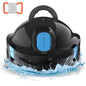 Y10 Cordless Robotic Pool Cleaner, Automatic Pool Vacuum - 120 Mins Runtime, Powerful Suction, Self-Parking, Lightweight for Above/Inground Pools Up to 65ft/1100 Sq.Ft (Obsidian)