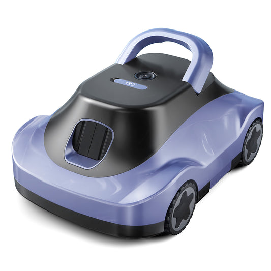 C5 Cordless Robotic Pool Cleaner with 180-Min Runtime, 2.7L Large Filter Basket & Self Parking, Pool Vacuum for Above-Ground Flat Pools up to 2200 Sq.Ft