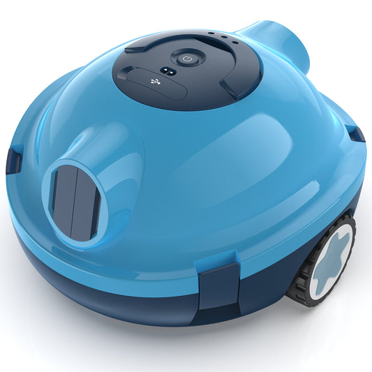 Y10 Cordless Robotic Pool Cleaner, Automatic Pool Vacuum - 120 Mins Runtime, Powerful Suction, Self-Parking, Lightweight for Above/Inground Pools Up to 65ft/1100 Sq.Ft